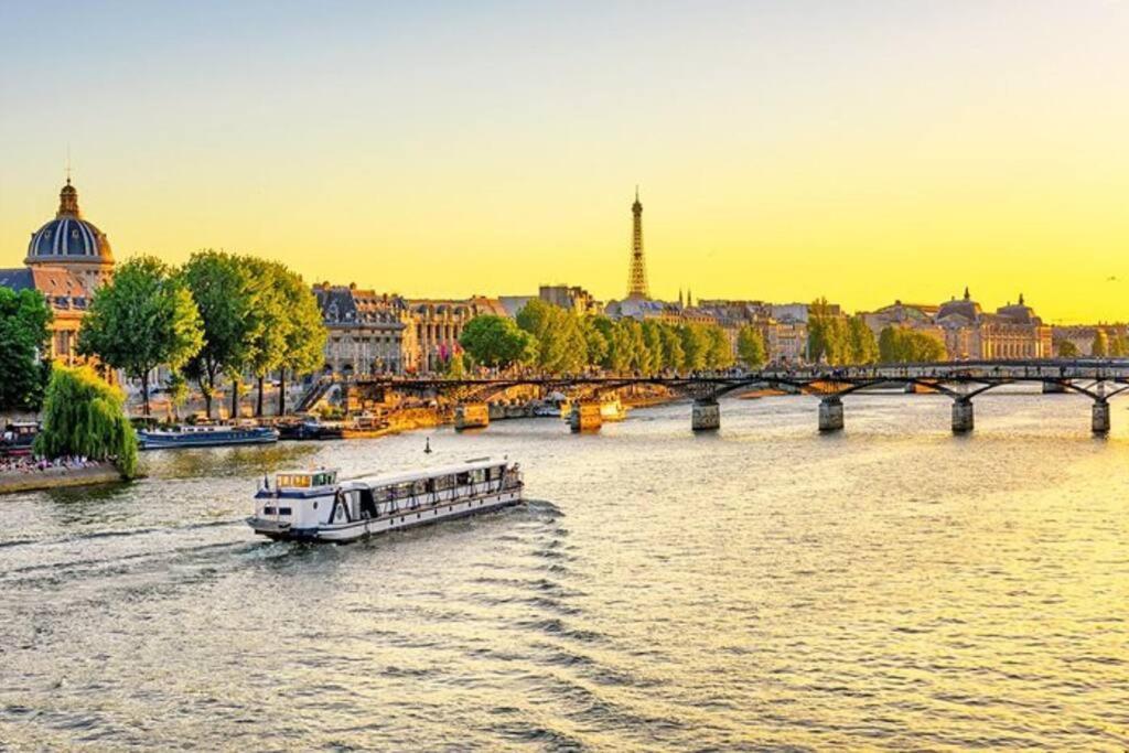 Modern And Confortable Apartment Close To Paris Bois-Colombes Luaran gambar