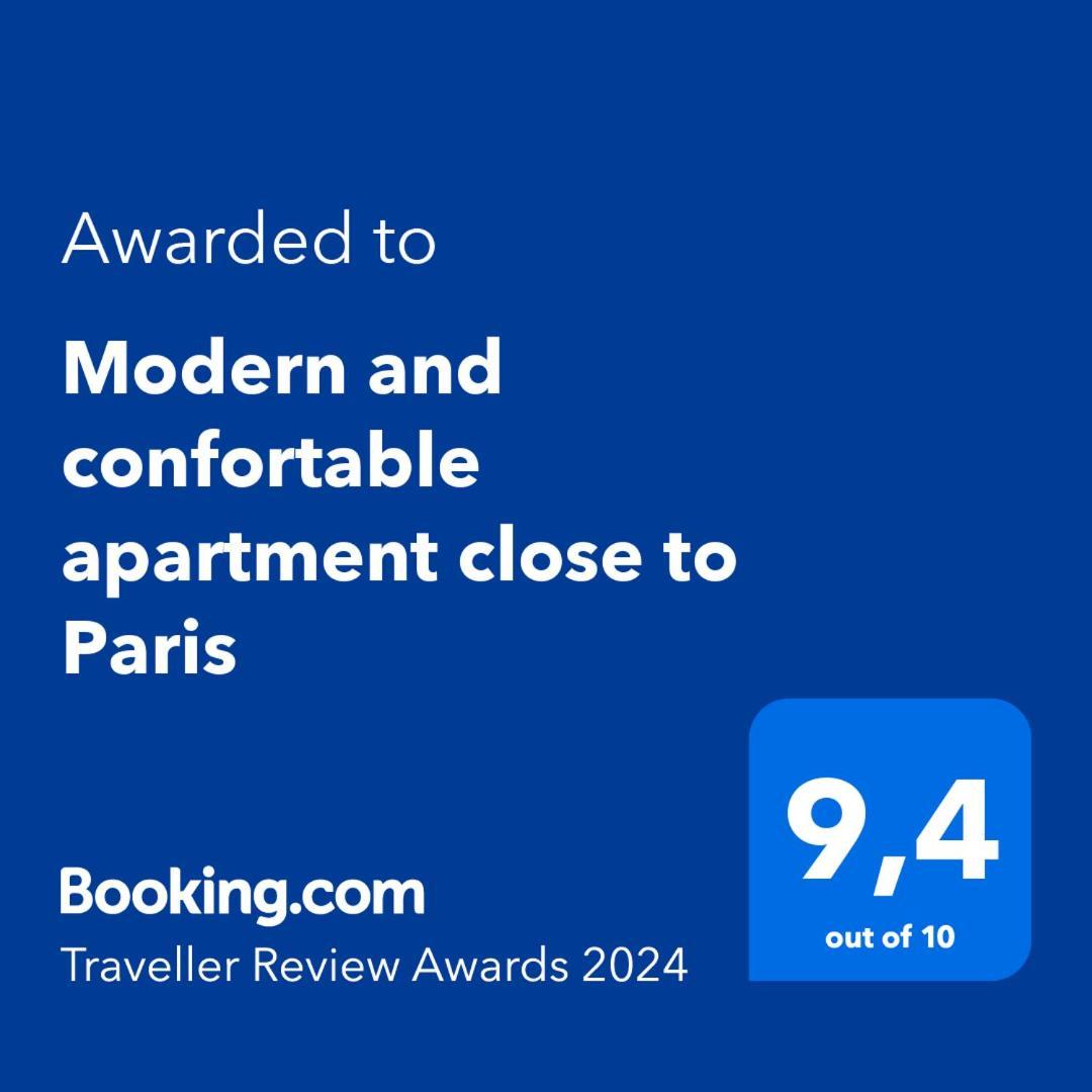 Modern And Confortable Apartment Close To Paris Bois-Colombes Luaran gambar